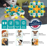 KADTC U.S. Brand & Design Level 2 in 1 Advanced Dog Puzzle Toy for Small/Medium/Large Smart Dogs Interactive Brain Stimulating Puppy Mental Stimulation Games Cognitive Training Intelligence Toys